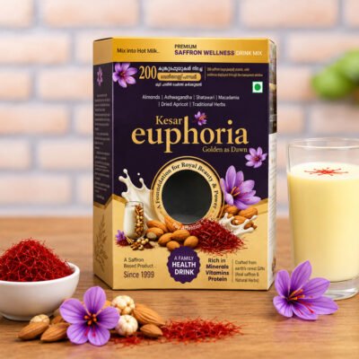 Kesar Euphoria – Premium Saffron Wellness Drink Mix